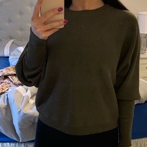 Forever 21 Olive Green Sweater
